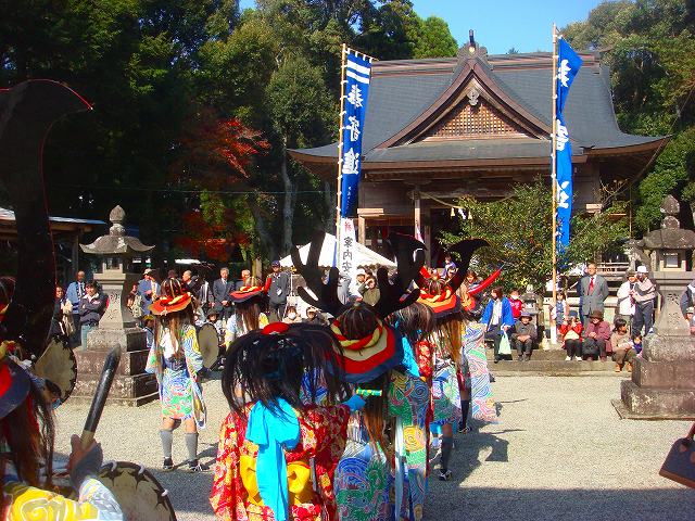 里宮神社　秋祭り