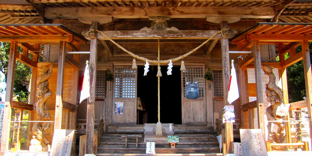 里宮神社の本堂